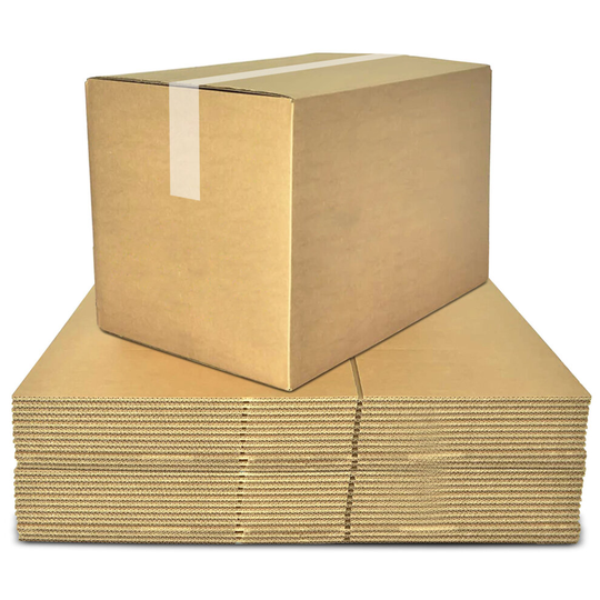 (40) LARGE MOVING HOUSE BOXES DOUBLE WALL CARDBOARD BOX NEW REMOVAL PACKING STRONG