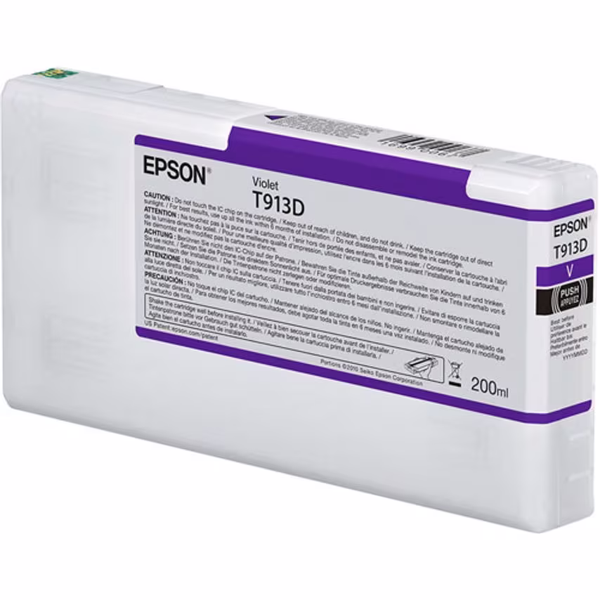 Epson Epson T913D Violet Ink Cartridge 200ml - C13T913D00