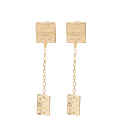 4G brass earrings