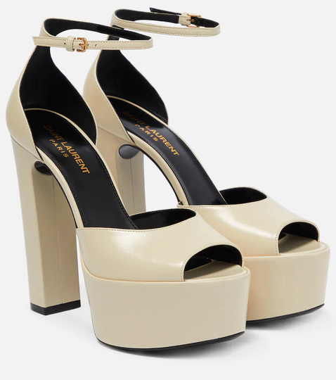Jodie platform leather sandals