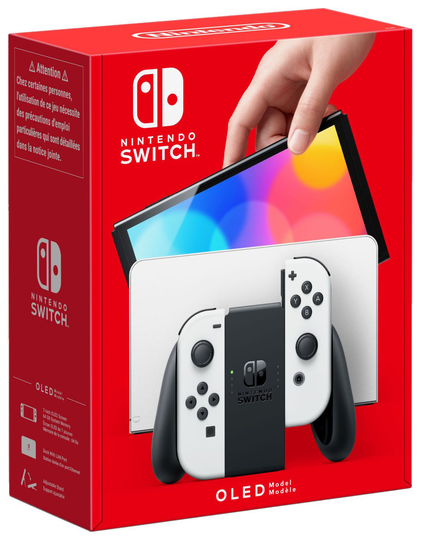 Nintendo Switch OLED Console - White