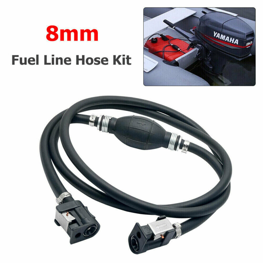 For Yamaha Mariner Fuel Line Hose Boat Engine Petrol Tank Connector
