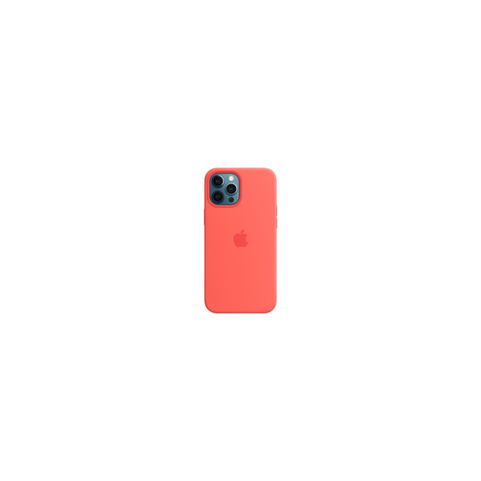 Apple Silicone Case with MagSafe for iPhone 12 Pro Max - Pink Citrus - MHL93ZM/A