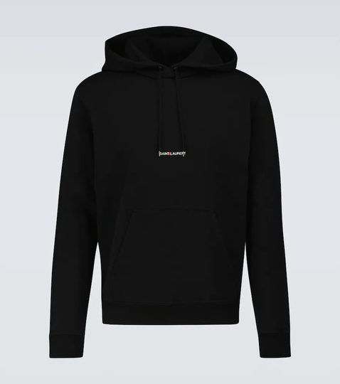 Cotton hooded sweatshirt