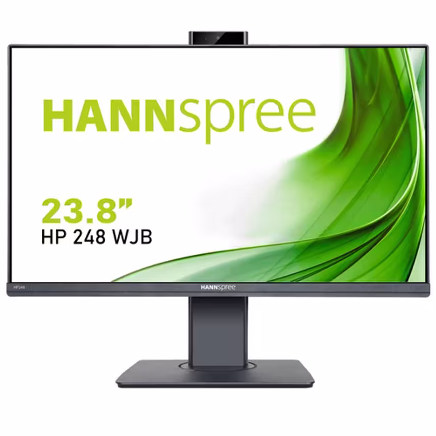 Hannspree Displays 23.8 HD Monitor Webcam SPRKS