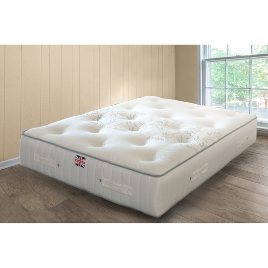 (5ft Kingsize) Bamboo Pocket Sprung & Memory Foam Wool Mattress