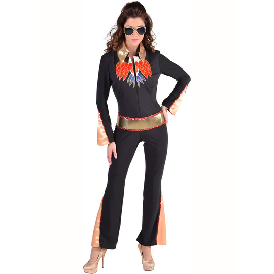 (S) Ladies Deluxe Elvis Las Vegas Costume