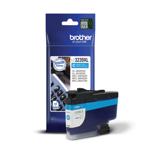 Brother Brother Cyan High Capacity Ink Cartridge 50ml - LC3239XLC