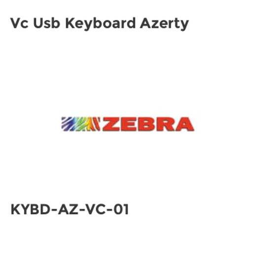 Zebra Vc Usb Keyboard Azerty