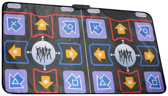Retro Twin Player Dance Mat