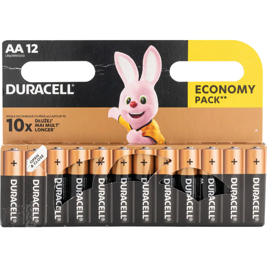 Duracell MN1500 AA 1.5V (Pack-12)