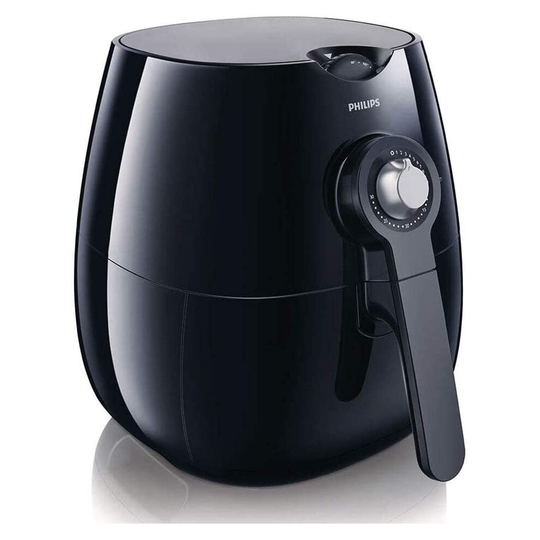 Philips HD9220/20 Air Fryer with Rapid Air Technology for Healthy Cooking, Baking and Grilling, Plastic, 1425 W, Black