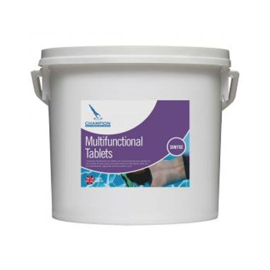 Champion Multi-functional Chlorine 200g Tablets 5kg
