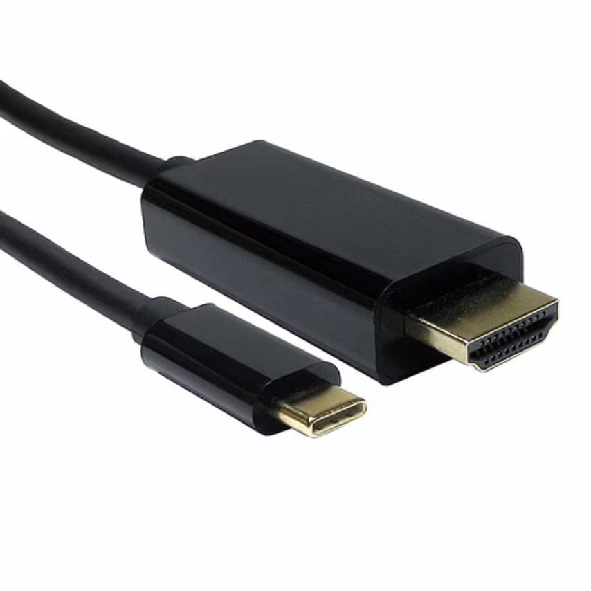 Cables Direct Cables 1M USB Type-C M HDMI M Black Cab 4K60HZ