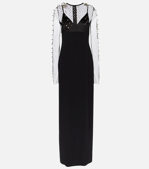 Embellished gown