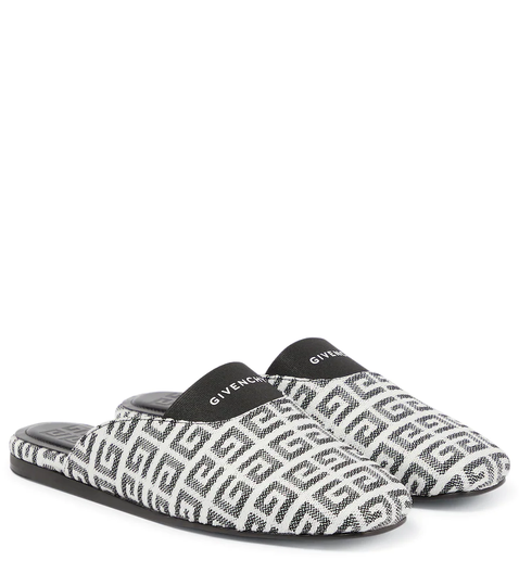 4G jacquard slippers