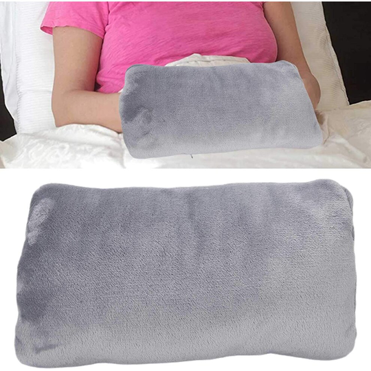USB Hand Warmer Electric Heating Hand Warmer Winter Hand Muffs Gray UK