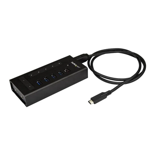 Startech 7 Port USB C Hub C to 5xA and 2xC USB3.0- you get 2