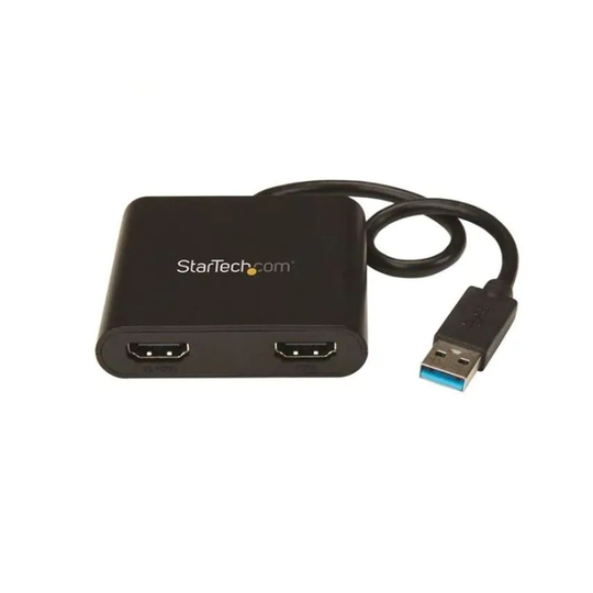 Startech StarTech USB 3.0 to Dual HDMI Adapter 4K
