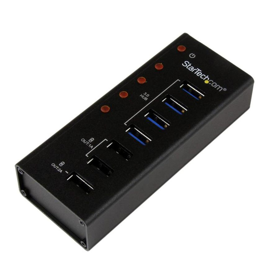 Startech 4 PT USB3 Hub 3 Charging Ports 2x1A 1x2A