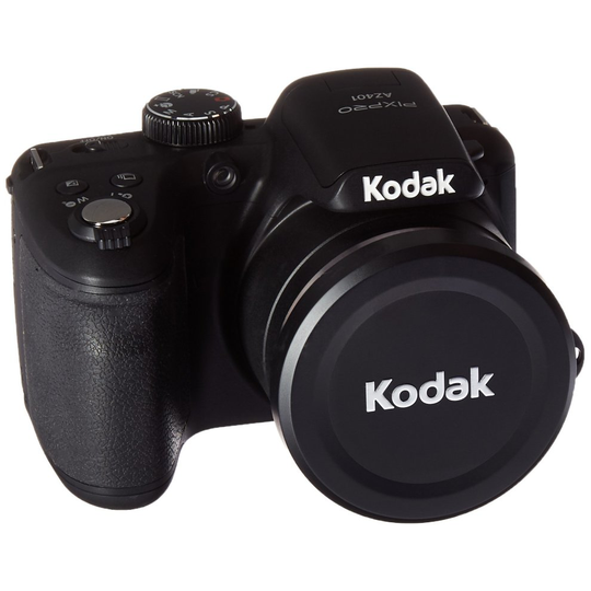 Kodak AZ401BK Point & Shoot Digital Camera with 3" LCD, Black