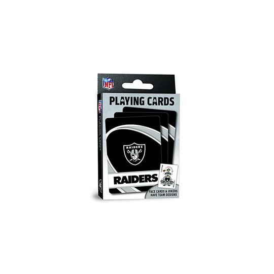 MasterPieces NFL Oakland Raiders Playing Cards, 2.5 x 3.5