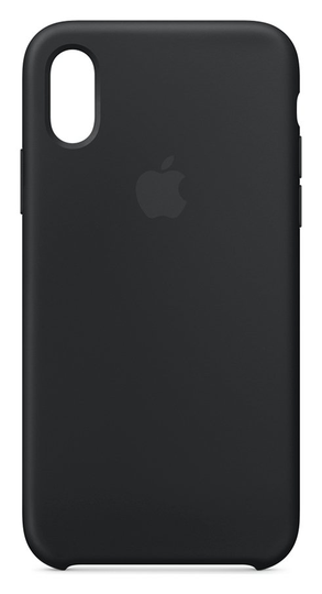 Apple iPhone Xs Max Silicone Phone Case - Black