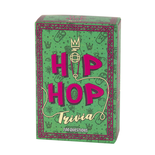 Gift Republic Hip Hop Trivia 100 Questions Quiz Game
