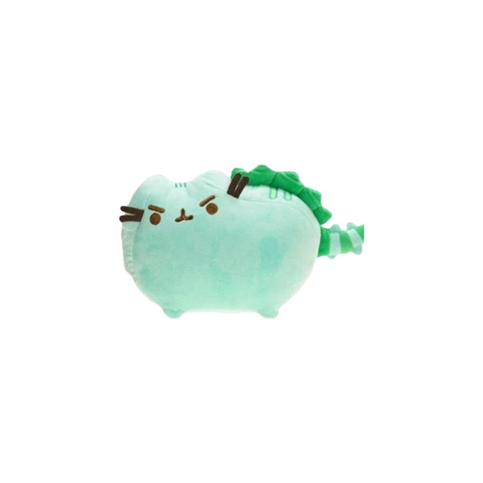 (Green 18cm/7in) Pusheen The Cat Doughnut Stuffed Animals Cookie Plush Soft Toys Kids Baby Gifts
