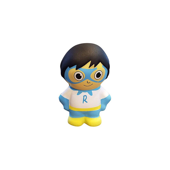 Orb Toys Ryan's World Squishy Blue Titan, White, Blue, Yellow.