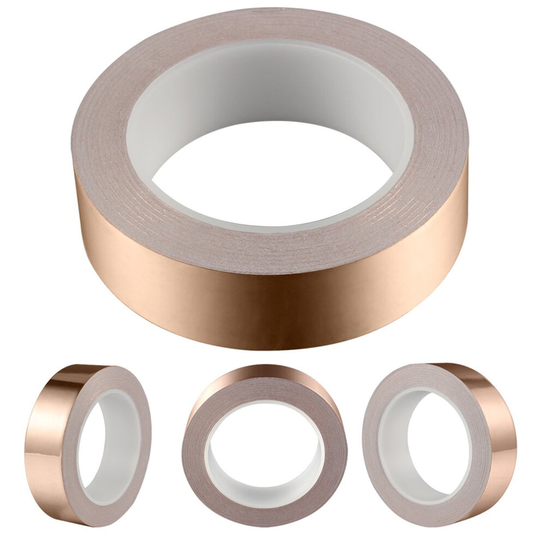 30mm*25M Adhesive Conductive Copper Slug Foil Tape Repellent Guitar