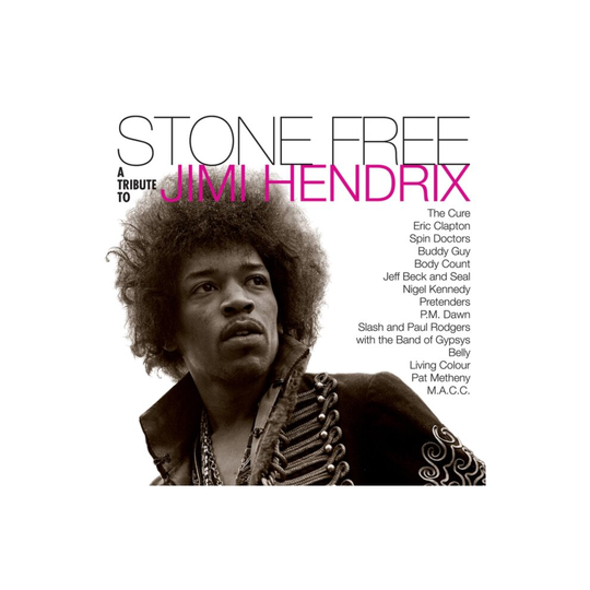 STONE FREE: JIMI HENDRIX TRIBUTE (BLACK & CLEAR VINYL) (ROCKTOBER) - HENDRIX,JIMI TRIBUTE - vinyl