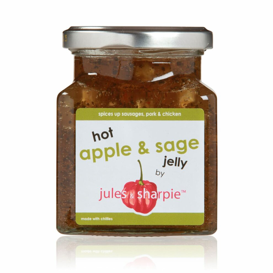Jules & Sharpie Hot Apple & Sage Jelly (300g)