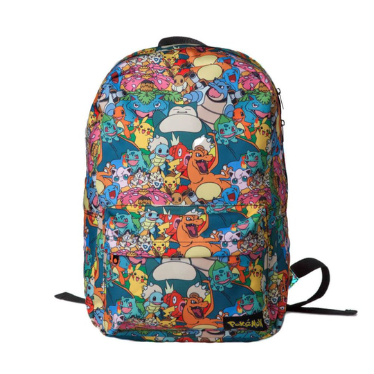 Pokemon Characters All Over Print Laptop Backpack