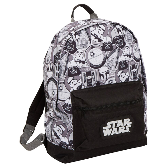(One Size) Star Wars Large Backpack Darth Vader Trooper School College Laptop Bag Rucksack