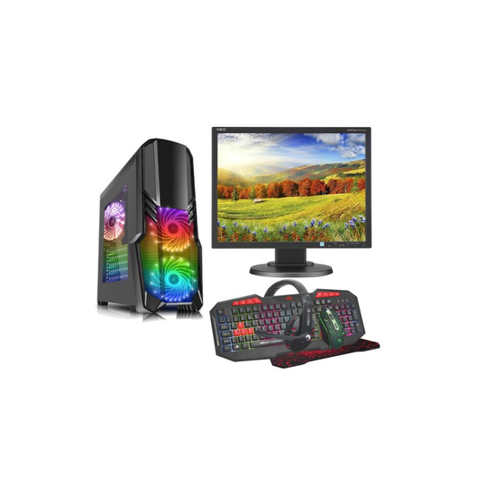 Fast Gaming PC Bundle-Intel Core i5 8GB RAM 1TB GT710 2GB 22' Monitor