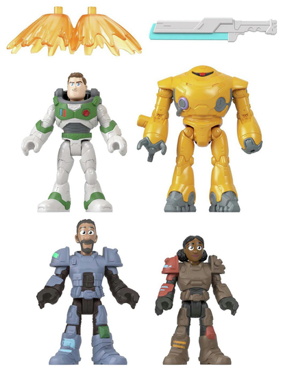 Disney Pixar Lightyear Imaginext Jr. ZAP Patrol Multipack