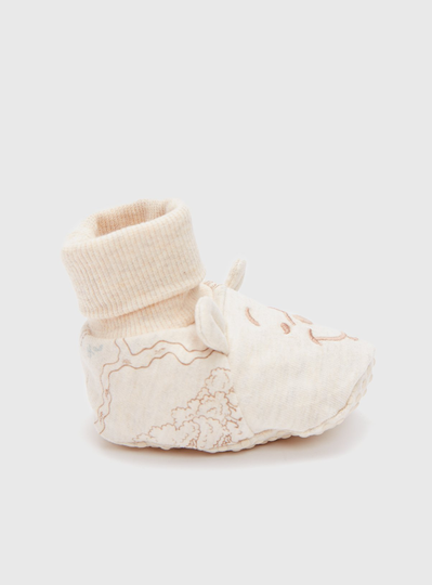 Disney Winnie The Pooh Booties - 3-6 months