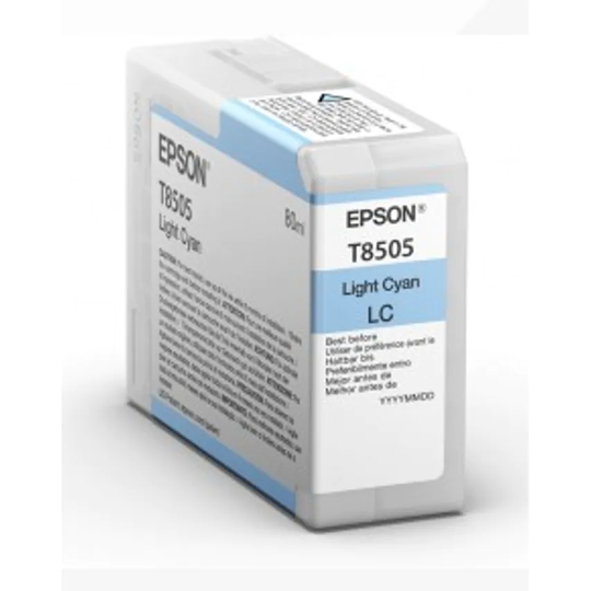 Epson Epson T8505 Light Cyan Ink Cartridge 80ml - C13T850500
