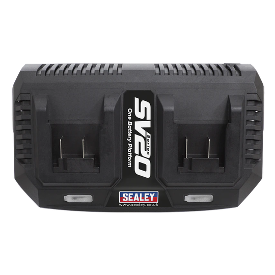 Sealey Dual Battery Charger 20V Lithium-ion for CP20V Series