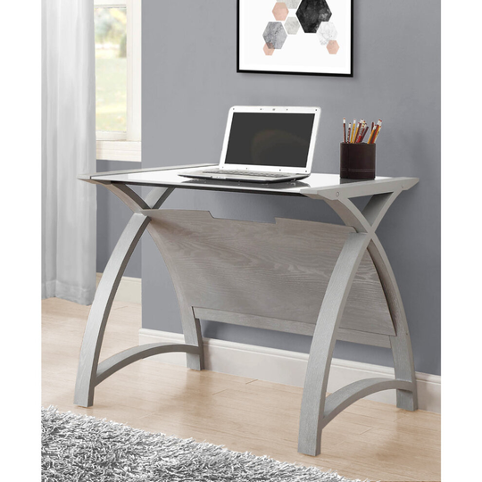 PC201 Helsinki 900mm Table Desk in Grey by Jual