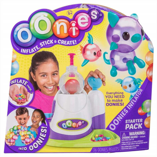Oonies Squeeze Ball Creator - Simply Mix, Fill, Lock, Squeeze & Decorate Ages 5+