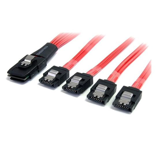 Startech 1m SCSI SAS Cable SFF 8087 to 4x SATA- you get 5