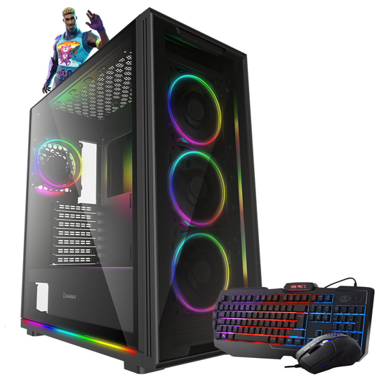 NOX Fast Gaming PC VIEW i5 6th Gen - Nvidia GTX 1650 16GB 2TB Wifi
