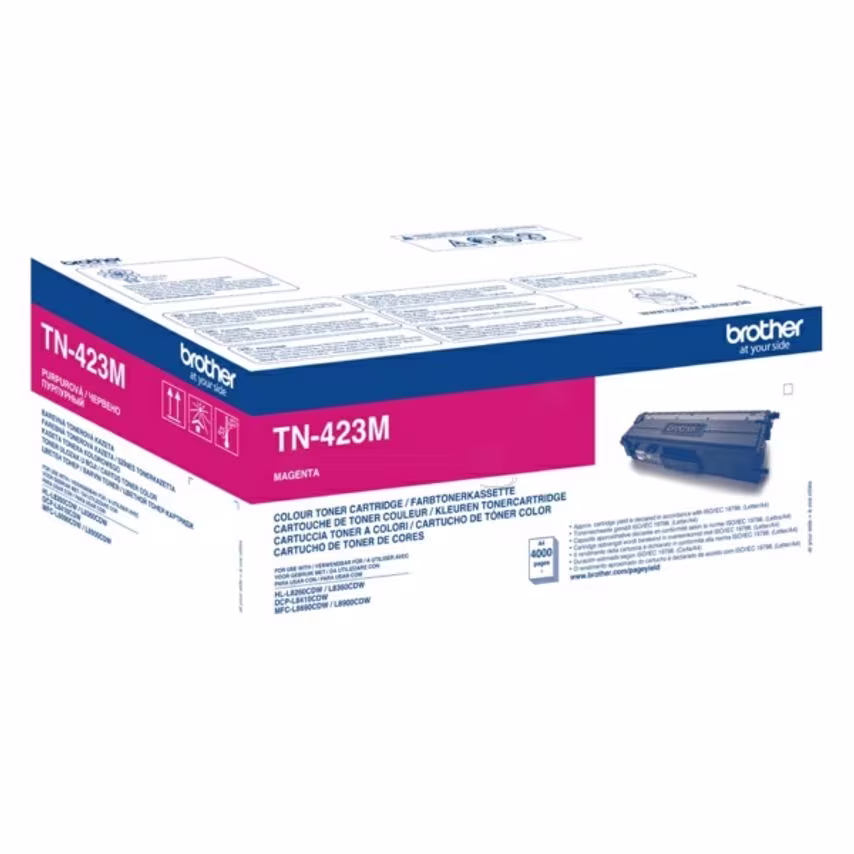 Brother Brother Magenta Toner Cartridge 4k pages - TN423M