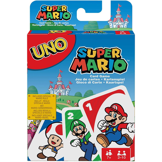 Mattel Games DRD00 887961331240 UNO Super Mario