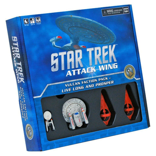 Star Trek Attack Wing: Vulcan Faction Pack - Live Long and Prosper Expansion Board Game
