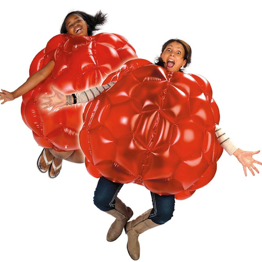 Eduk8 Worldwide | Inflatable Raspberry Belly Bump Balls, Ages 8-Adult