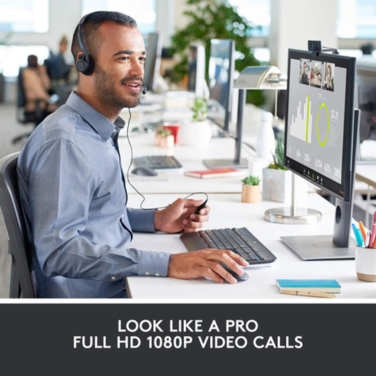 Logitech Hd Pro Webcam C920 - Webcam - Colour - 1920 X 1080 - Audio -- you get 2