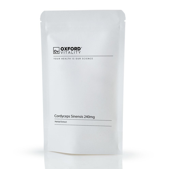 Cordyceps Sinensis Extract | 240mg Tablets Cordycepin 0.7% for Fatigue & Liver Health | by Oxford Vitality